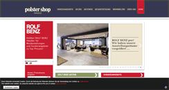 Desktop Screenshot of polstershop-nagold.de