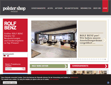 Tablet Screenshot of polstershop-nagold.de